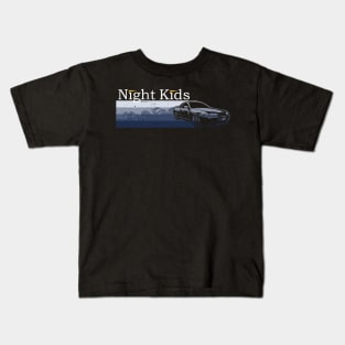 Vintage Night Kids Kids T-Shirt